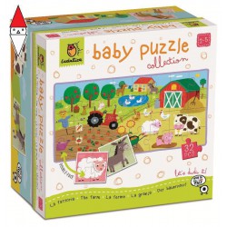 , , , PUZZLE EDUCATIONAL DUDU BABY PUZZLE COLLECTION THE FARM