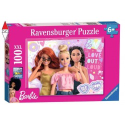 , , , PUZZLE RAVENSBURGER PUZZLE 100 PZ XXL BARBIE