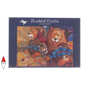 , , , PUZZLE GRAFICA BLUEBIRD LEONI LEONINE TAPESTRY 1000 PZ