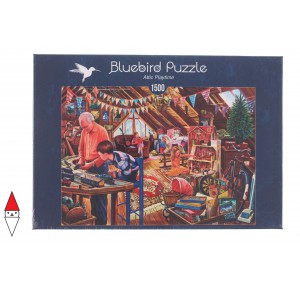 , , , PUZZLE BLUEBIRD INTERNI ATTIC PLAYTIME 1500 PZ
