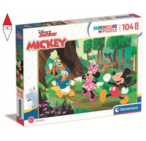 CLEMENTONI, , , PUZZLE CLEMENTONI PUZZLE 104 MAXI MICKEY AND FRIENDS