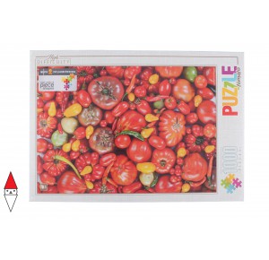 , , , PUZZLE OGGETTI DTOYS ALIMENTI HIGH DIFFICULTY FOOD TOMATOS 1000 PZ