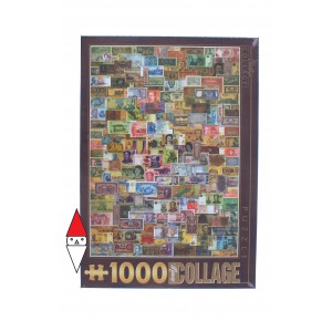 , , , PUZZLE OGGETTI DTOYS COLLAGE BANKNOTES 1000 PZ