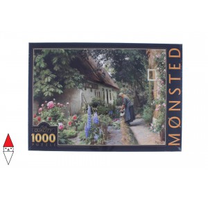 , , , PUZZLE ARTE DTOYS MONSTED AN OLD WOMAN WATERING THE FLOWERS 1000 PZ
