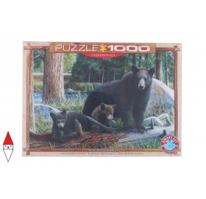 , , , PUZZLE ANIMALI EUROGRAPHICS ORSI NEW DISCOVERIES BY KEVIN DANIEL 1000 PZ
