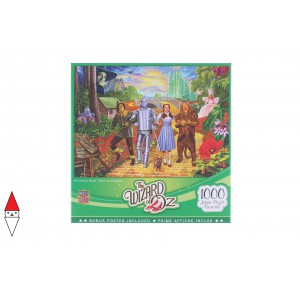 MASTERPIECES, , , PUZZLE GRAFICA MASTERPIECES THE WIZARD OF OZ - OFF TO SEE THE WIZARD 1000 PZ