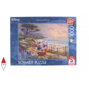 , , , PUZZLE DISNEY SCHMIDT DONALD AND DAISY A DUCK DAY AFTERNOON 1000 PZ