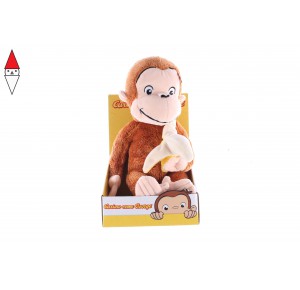 , , , PELUCHE FAMOSA CURIOUS GEORGES 25 CM. BANANA