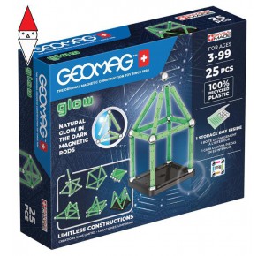 , , , COSTRUZIONE GEOMAG GEOMAG GLOW RECYCLED 25 PCS