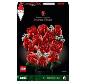 , , , COSTRUZIONE LEGO BOUQUET DI ROSE