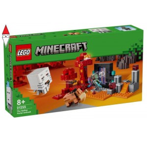 , , , COSTRUZIONE LEGO AGGUATO NEL PORTALE DEL NETHER