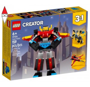 , , , COSTRUZIONE LEGO SUPER ROBOT (LEGO CREATOR)