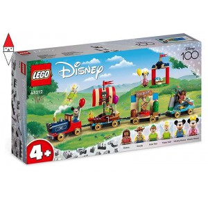 , , , COSTRUZIONE LEGO TRENO DELLE CELEBRAZIONI DISNEY