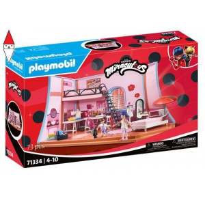 , , , COSTRUZIONE PLAYMOBIL MIRACULOUS: LA STANZA DI MARINETTE