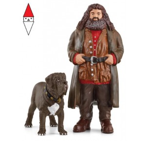 , , , ACTION FIGURE SCHLEICH HAGRID E THOR (SERIE WIZARDING WORLD HARRY POTTER)