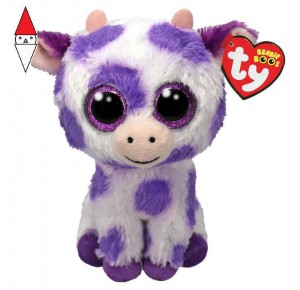 , , , PELUCHE TY BEANIE BOOS 15CM ETHEL (MUCCA)