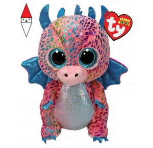 , , , PELUCHE TY BEANIE BOOS 15CM FLINT (DRAGO)