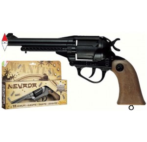 , , , GIOCO DI IMITAZIONE VILLA PISTOLA NEVADA BLACK 1570