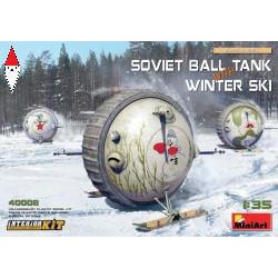 , , , MINI ART 1/35 SOVIET BALL TANK WITH WINTER SKI. INTERIOR KIT