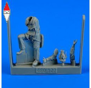 , , , AIRES HOBBY MODELS 1/48 US NAVY PILOT WWII - PACIFIC THEATRE