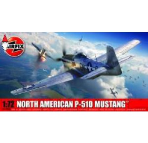 , , , AIRFIX 1/72 NORTH AMERICAN P-51D MUSTANG