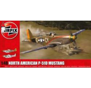 , , , AIRFIX 1/48 NORTH AMERICAN P-51D MUSTANG