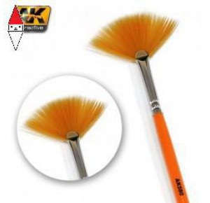 , , , AK INTERACTIVE WEATHERING BRUSH FAN SHAPE