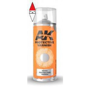 , , , SPRAY PLASTICA MODELLISMO AK INTERACTIVE PROTECTIVE VARNISH 400ML
