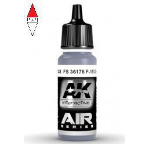 , , , ACRILICO MODELLISMO AK INTERACTIVE FS 36176 F-15 DARK GREY 17ML