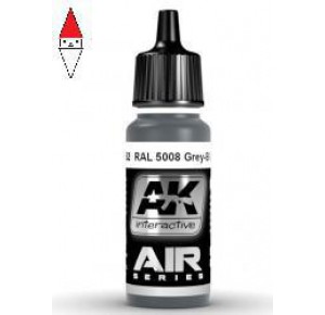 , , , ACRILICO MODELLISMO AK INTERACTIVE RAL 5008 GREY-BLUE (GRAUBLAU) 17ML