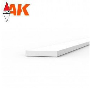 , , , AK INTERACTIVE STRIPS 0.50 X 3.00 X 350MM - STYRENE STRIP