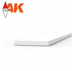 , , , AK INTERACTIVE STRIPS 0.50 X 4.00 X 350MM - STYRENE STRIP