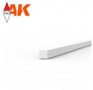 , , , AK INTERACTIVE STRIPS 0.75 X 0.75 X 350MM - STYRENE STRIP