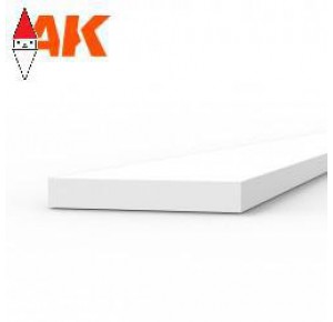 , , , AK INTERACTIVE STRIPS 0.75 X 5.00 X 350MM - STYRENE STRIP