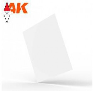 , , , AK INTERACTIVE 0.3MM THICKNESS X 245 X 195MM - STYRENE SHEET