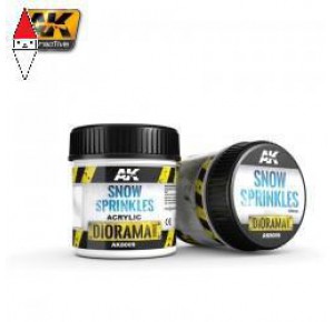 , , , AK INTERACTIVE SNOW SPRINKLES - 100ML (ACRYLIC)