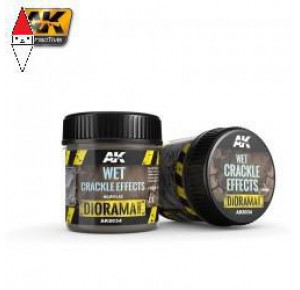 , , , AK INTERACTIVE WET CRACKLE EFFECTS - 100ML (ACRYLIC)