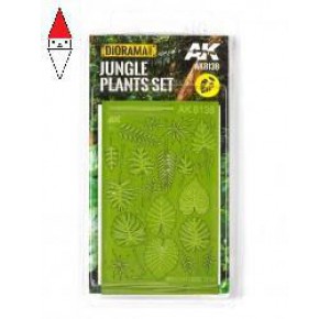 , , , AK INTERACTIVE JUNGLE PLANTS SET