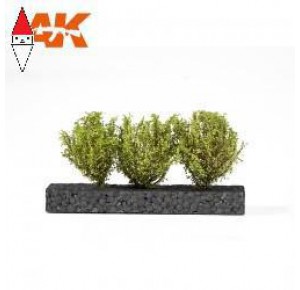 , , , AK INTERACTIVE LIGHT GREEN BUSHES 4-6CM -1:35 / 75 MM / 90 MM