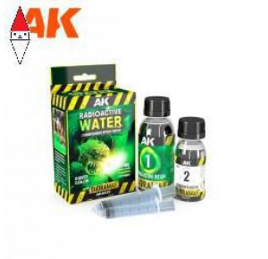 , , , AK INTERACTIVE RESIN RADIOACTIVE WATER COMPONENTS EPOXY RESIN 180 ML