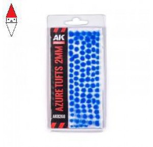 , , , AK INTERACTIVE FANTASY TUFTS AZURE 2MM