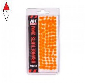 , , , AK INTERACTIVE FANTASY TUFTS ORANGE 2MM