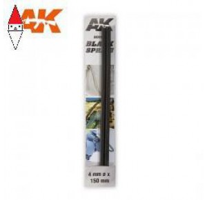 , , , AK INTERACTIVE BLACK SPRING 4MM