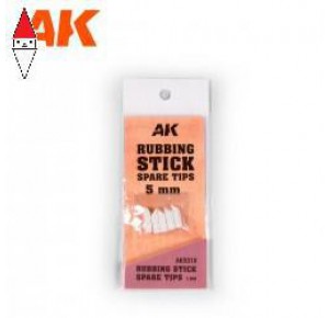 , , , AK INTERACTIVE RUBBING STICK SPARE TIPS 5MM