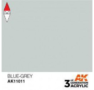 , , , ACRILICO MODELLISMO AK INTERACTIVE BLUE-GREY 17ML