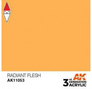 , , , ACRILICO MODELLISMO AK INTERACTIVE RADIANT FLESH 17ML