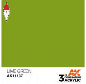 , , , ACRILICO MODELLISMO AK INTERACTIVE LIME GREEN 17ML