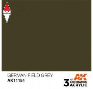 , , , ACRILICO MODELLISMO AK INTERACTIVE GERMAN FIELD GREY 17ML