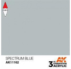 , , , ACRILICO MODELLISMO AK INTERACTIVE SPECTRUM BLUE 17ML