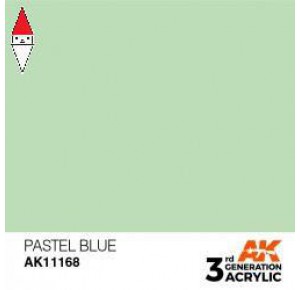 , , , ACRILICO MODELLISMO AK INTERACTIVE PASTEL BLUE 17ML